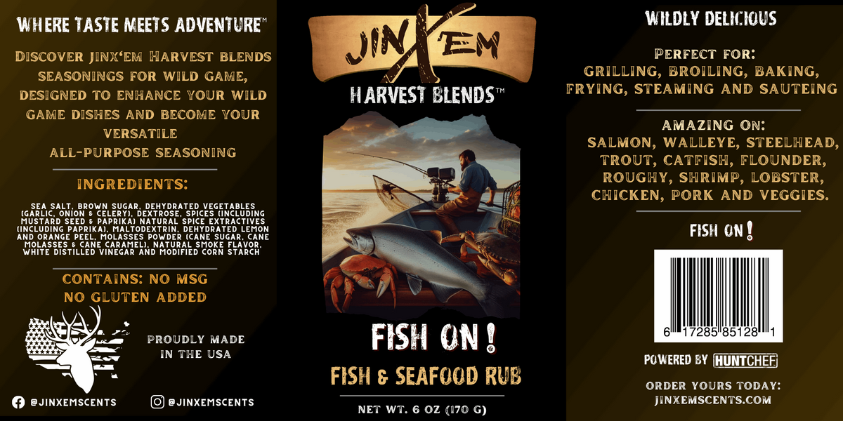 Fish On - Fish & Seafood Rub