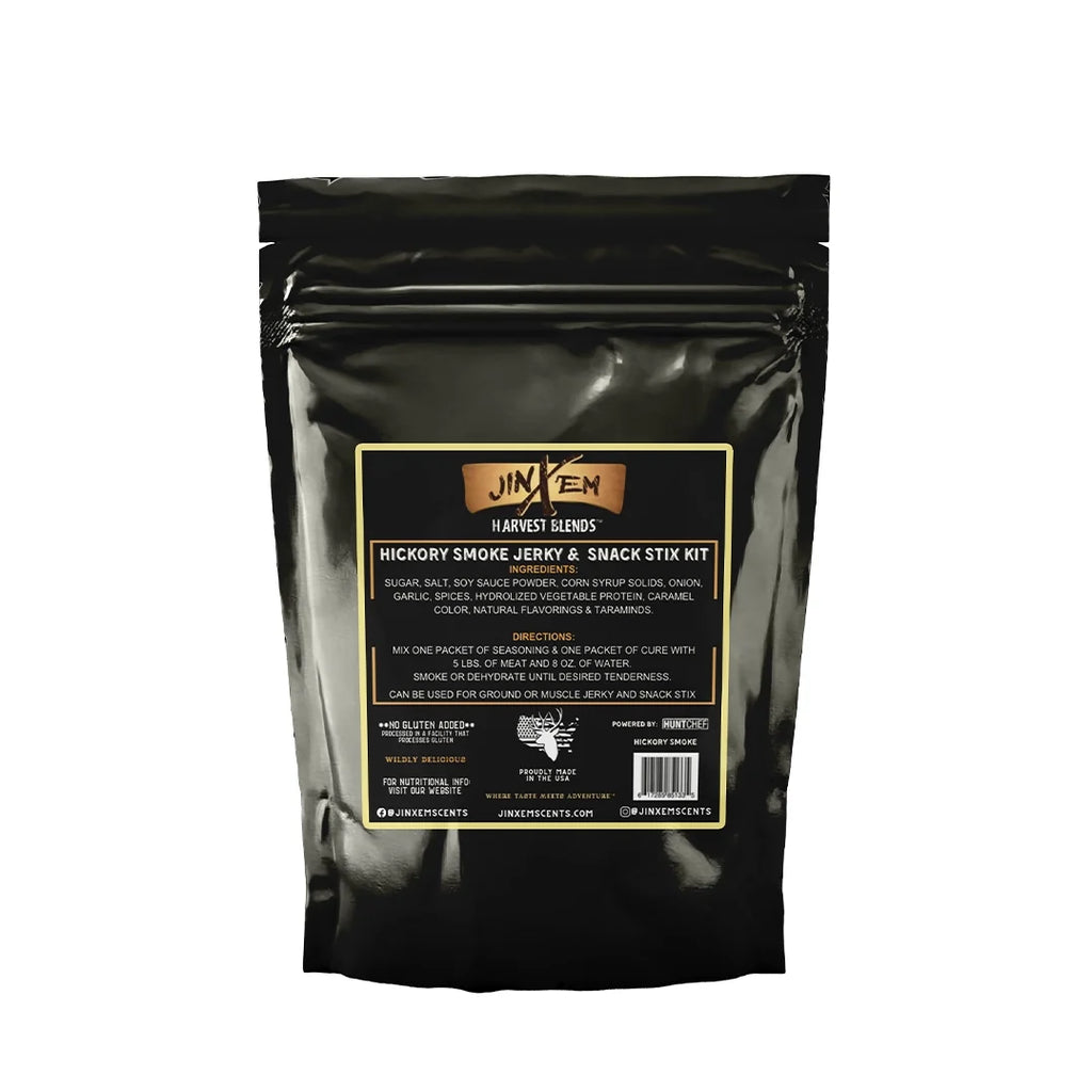 Hickory Smoke Jerky Seasoning & Snack Stix Kit