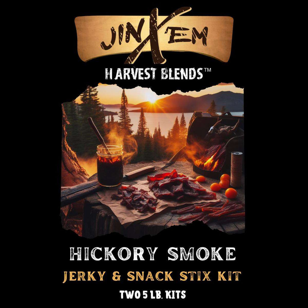 Hickory Smoke Jerky Seasoning & Snack Stix Kit
