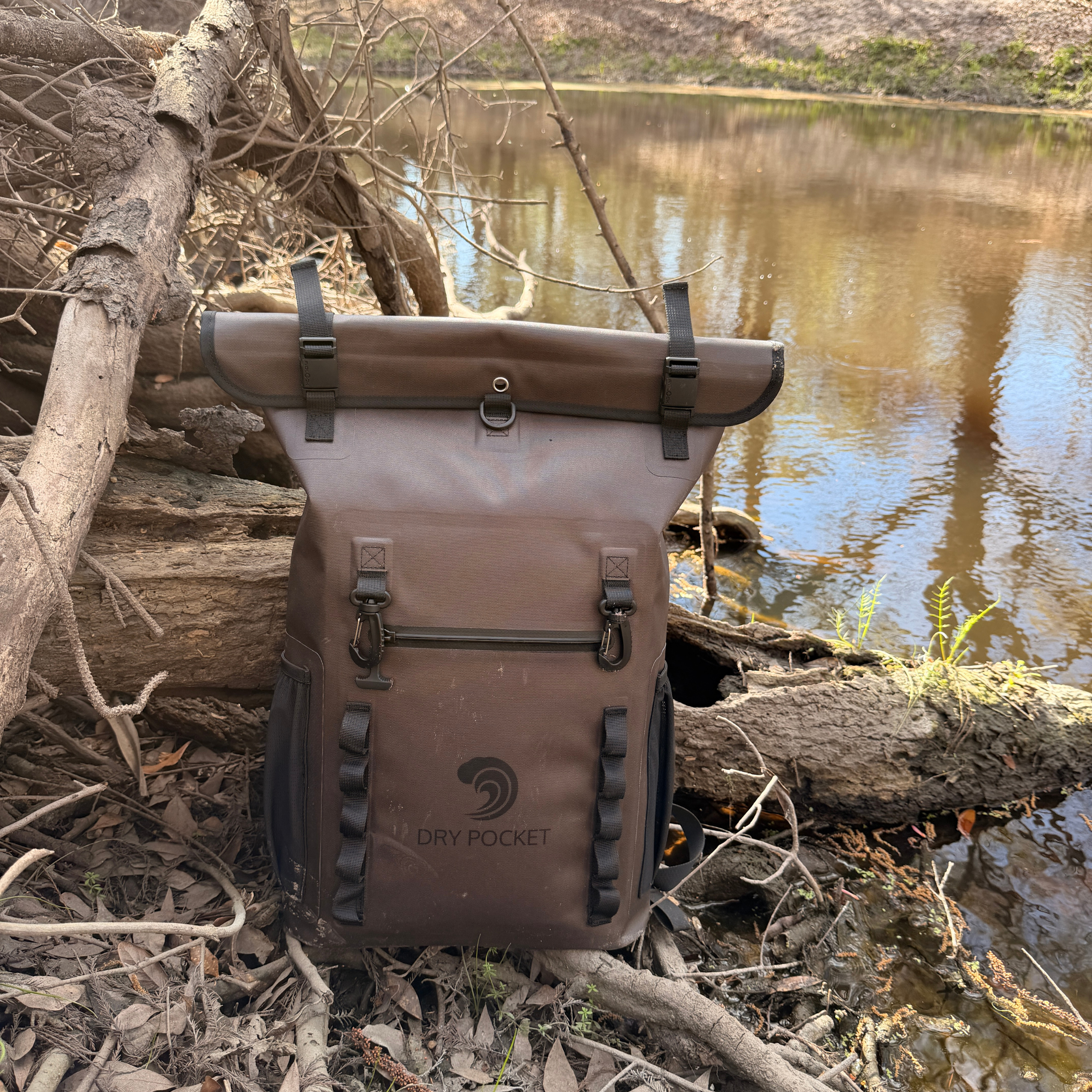 [PRE-ORDER] Waterproof Floating Backpack Dry Bag - Olive Night [Arriving August]