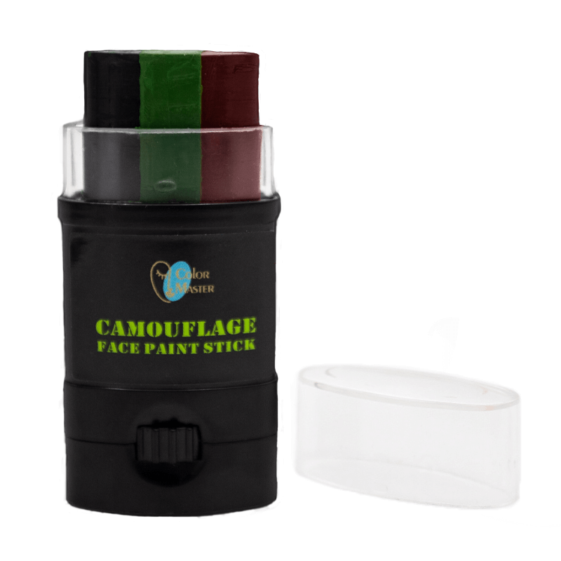 Camo Face Paint Stick – Easy-Apply Camouflage Colors, Non-Toxic