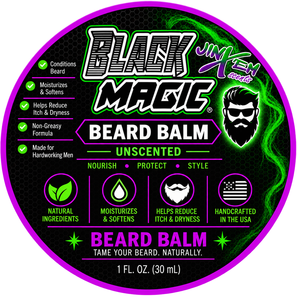 Black Magic Unscented Beard Balm